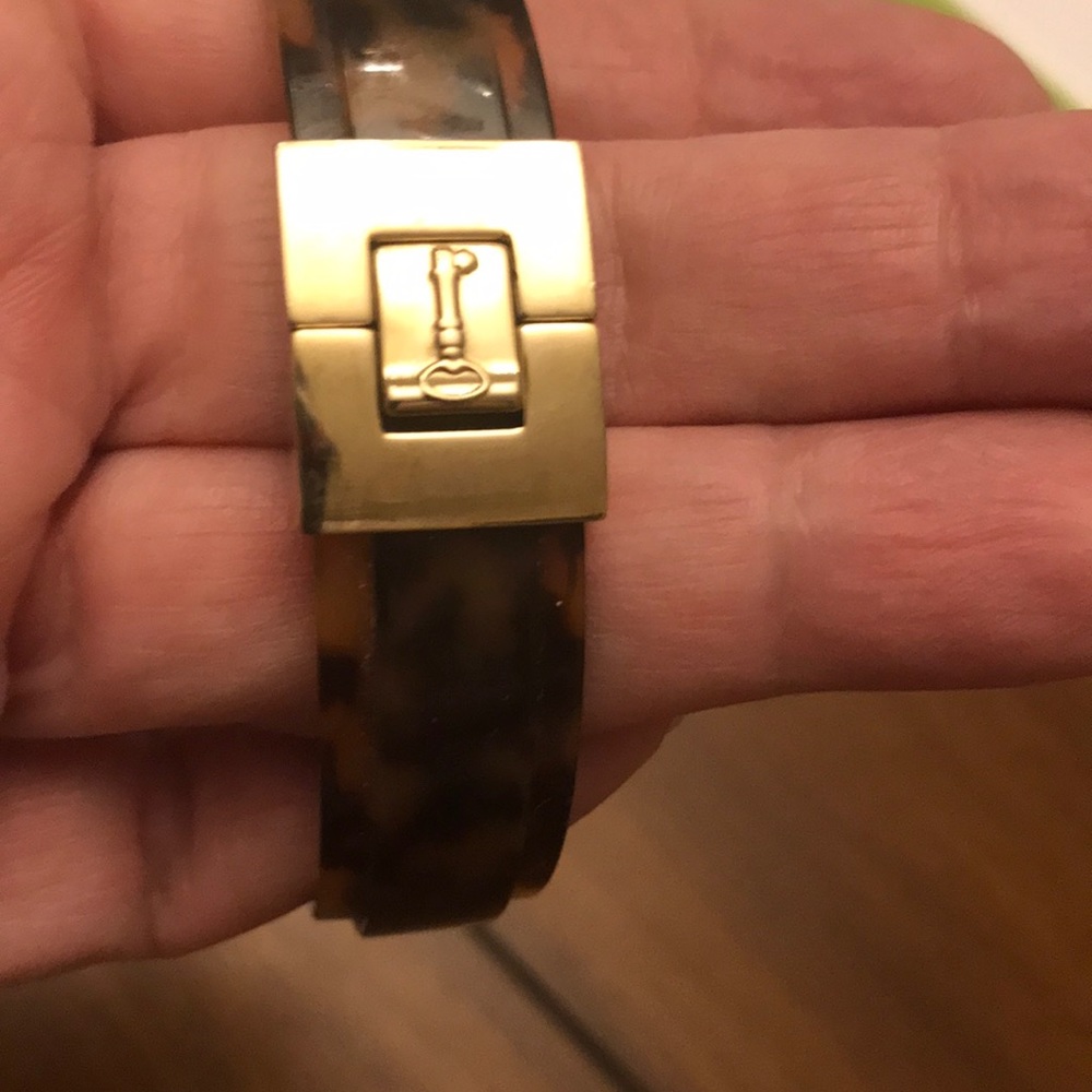 Fossil Tortoise Bangle Bracelet NWOT